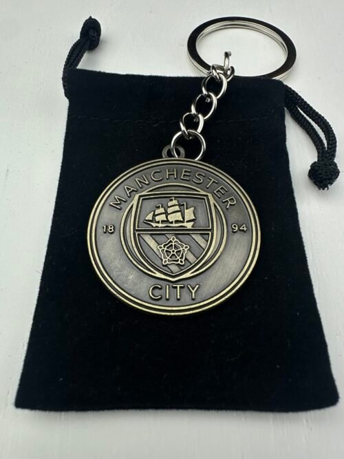 Porta-chaves Manchester City (Metálico)