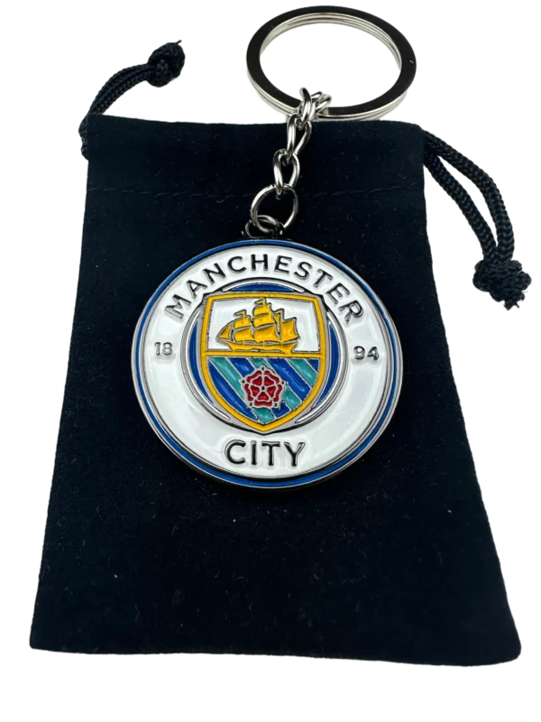 Porta-chaves Manchester City (Colorido)