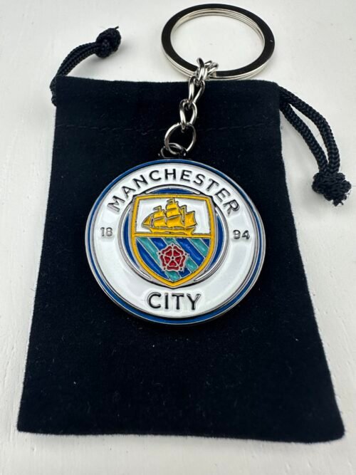 Porta-chaves Manchester City (Colorido)
