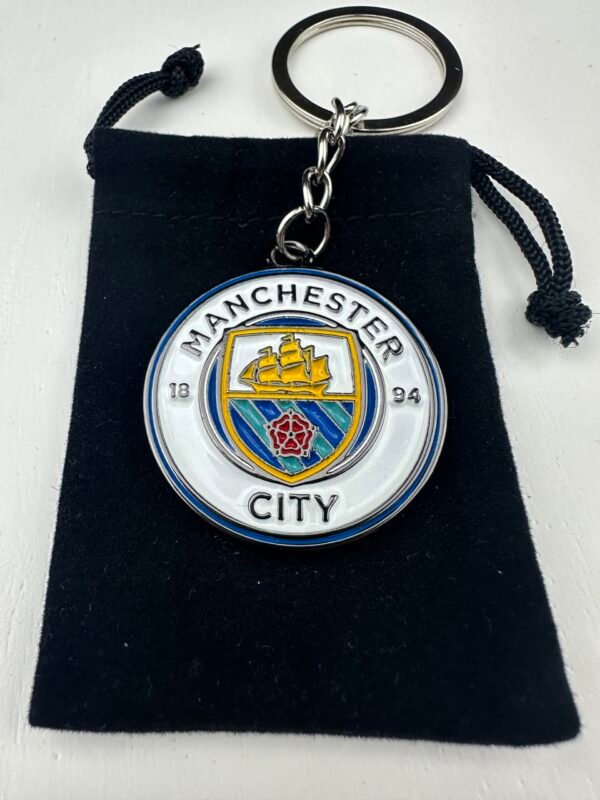 Porta-chaves Manchester City (Colorido)