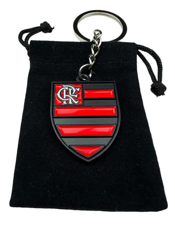 Porta-chaves Flamengo (Colorido)