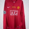 Manchester United Principal 2007/08 - "RONALDO 7" Final Champions - Manga Comprida