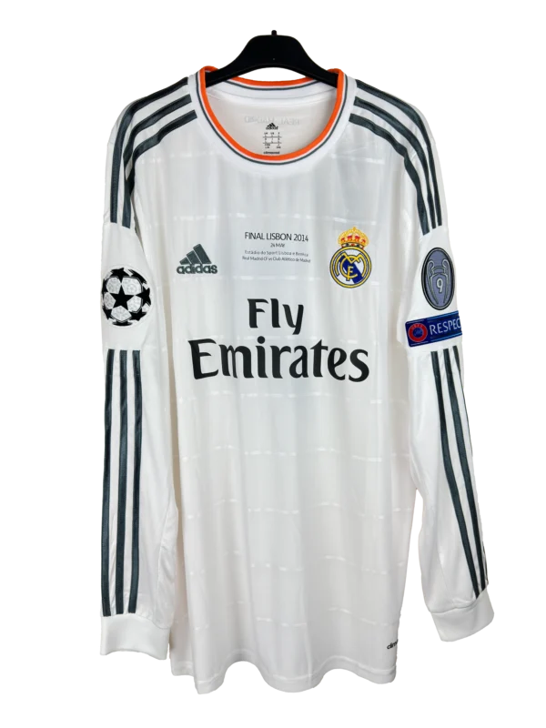 Real Madrid Principal 2013/14 - "RONALDO 7" Final Champions Lisboa - Manga Comprida