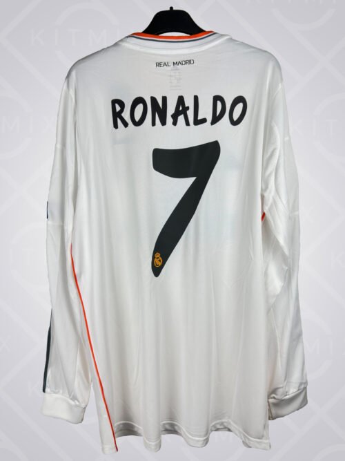 IMG_3582 Real Madrid Principal 2013/14 - "RONALDO 7" Final Champions Lisboa - Manga Comprida
