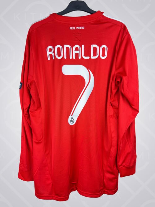 IMG_3584 Real Madrid Terceiro 2011/12 - "RONALDO 7" Champions - Manga Comprida