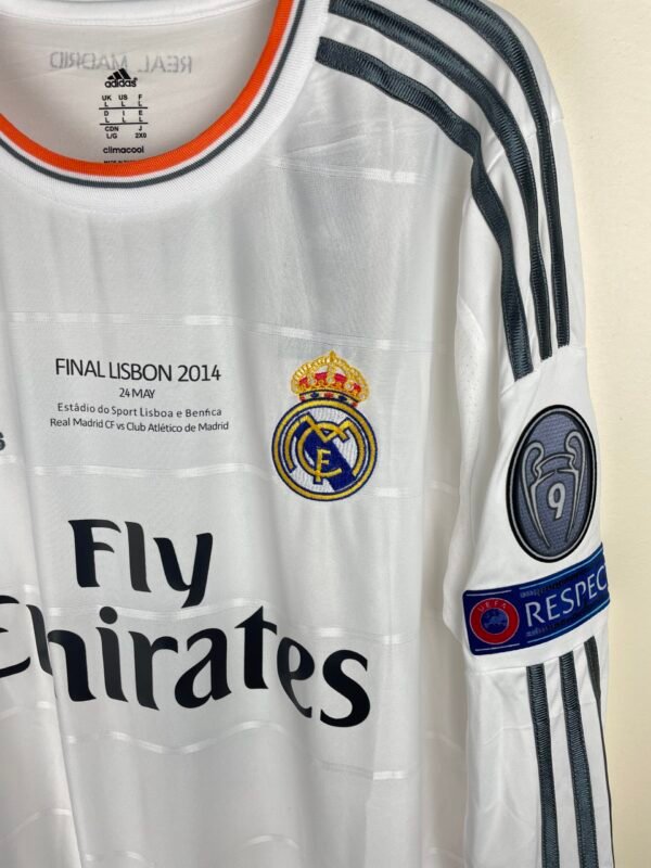 Real Madrid Principal 2013/14 - "RONALDO 7" Final Champions Lisboa - Manga Comprida
