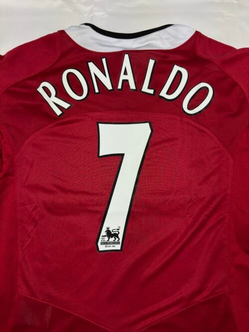 IMG_4683 Manchester United 2005/06 - "RONALDO 7" - Manga Comprida