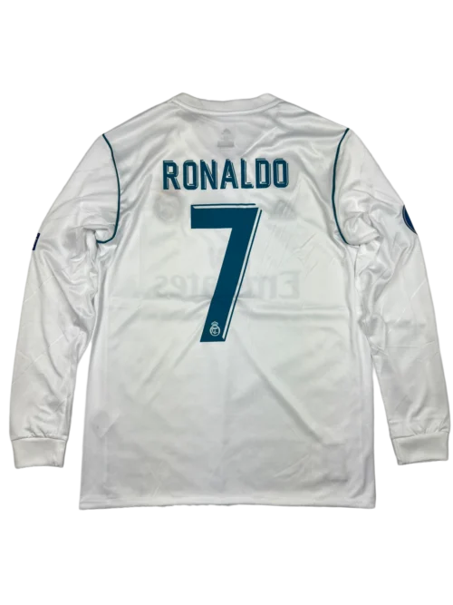 IMG_4696 Real Madrid Principal 2017/18 - "RONALDO 7" Final Champions - Manga Comprida