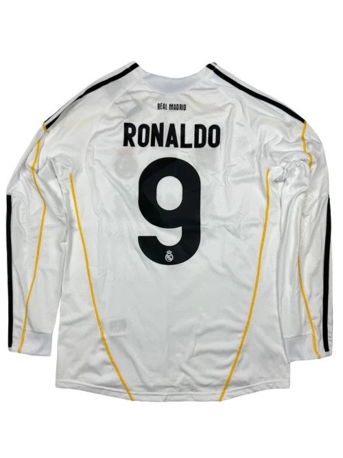 IMG_4703 Real Madrid Principal 2009/10 - "RONALDO 9"- Manga Comprida
