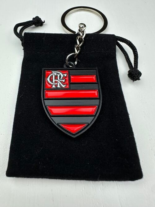 Porta-chaves Flamengo (Colorido)