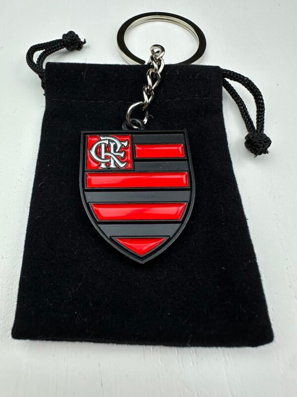 Porta-chaves Flamengo (Colorido)